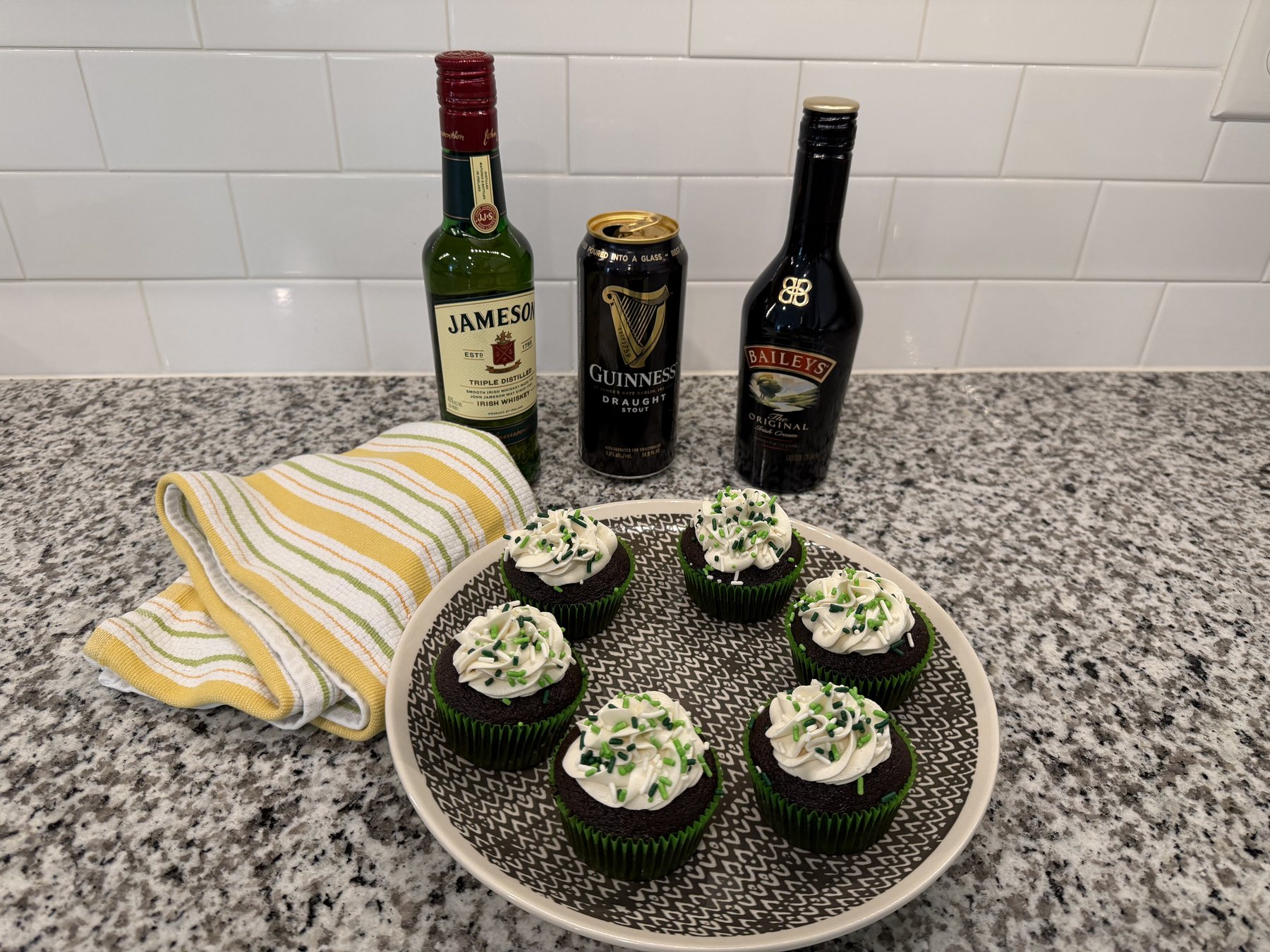 Irish Car Bomb cupcakes