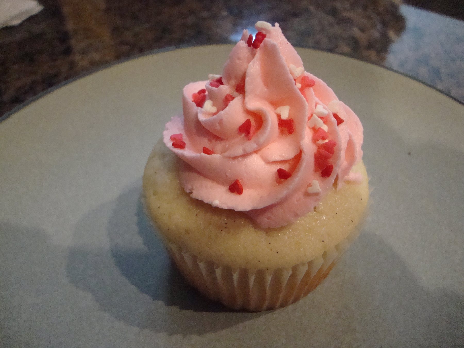 Vanilla with hearts